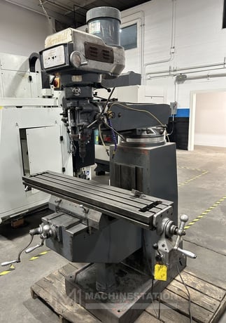 Acra #2V, variable speed vertical mill, 9" x49" tbl., 2 HP, 35.5" X, 12.5" Y, 16" Z, R-8, 60-4200 RPM - Image 2