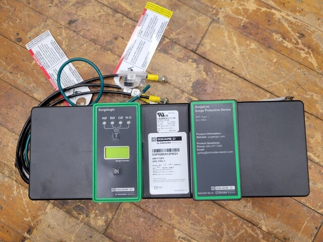 Square D #SSP02BIA12PBQ1, Surge Protective Device 208Y/120V 3PH 20kA SPD Type 1 - Image 3