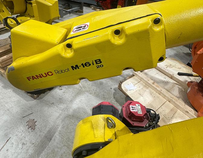 Fanuc, m- 16ib/20, 6-Axis CNC robot, R30iA controller, pendant, cables, under 300 hours of use, 2006 - Image 7