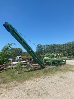 Newman #KM16, Trimsaw, 90% rebuilt with new main shaft, bearings, chains, aluminum slides, sprockets etc. - Image 2