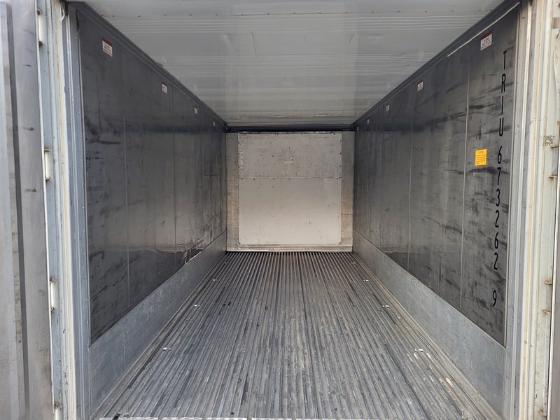 20' White working refrigerated shipping container, Triton #TRIU6732629 - Image 7
