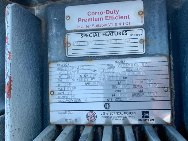 Ruhpumpen vertical pump, size 1150 VLT 24 stages, 539 GPM, 4311' head, MAWP 1800 PSI @ 175°F, 6" Inlet / 8" - Image 2