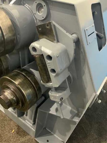 3" x 3" x 3/8" Pullmax #Z31, angle bending rolls, 24200 lb. bending force, 26 FPM - Image 6