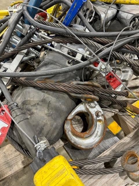3 Ton, CM #RT, Electric Chain Hoist, 5.5 FPM, 10' Lift, manual trolley, hand control, S/N L-458DV, RT - Image 10