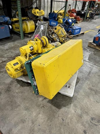 5 Ton, P & H #33JJ12D, Electric Cable Hoist, 4.5-18 FPM, 17' 8" Lift, 1/2 HP, S/N T64871, 33JJ12D - Image 6
