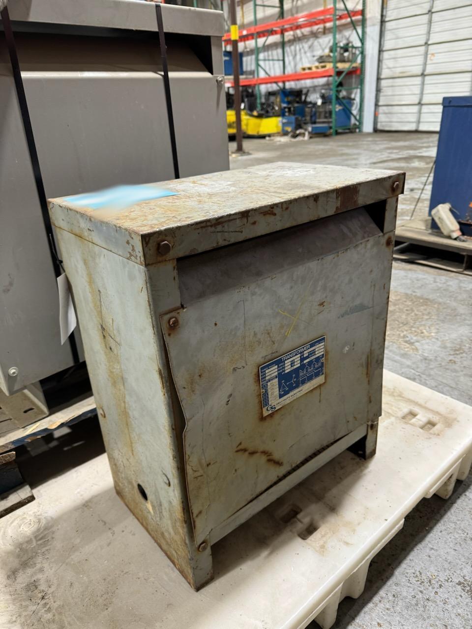 15 KVA 480 Delta Primary, 480Y/277 Secondary, Hevi-Duty GS, CAT T81H15S SER.D - Image 1