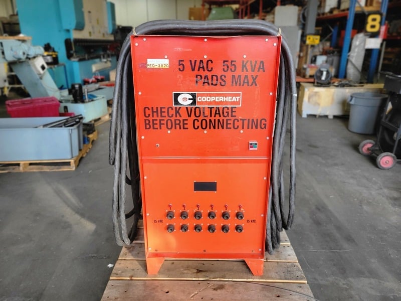 Cooperheat Equipment heat treatment system, 2 x 6 way power source & all accessories - Image 2