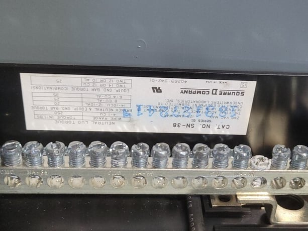 10 KVA 480 Primary, 120/240 Secondary, Square D MPZB10S40F Mini Power Zone Transformer Panel, 3R - Image 7