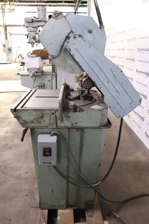 15" Thomas #25, chop/cut-off saw, 4.5 HP, 45-90° miter angle, 230 V.' - Image 6