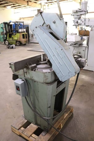 15" Thomas #25, chop/cut-off saw, 4.5 HP, 45-90° miter angle, 230 V.' - Image 10