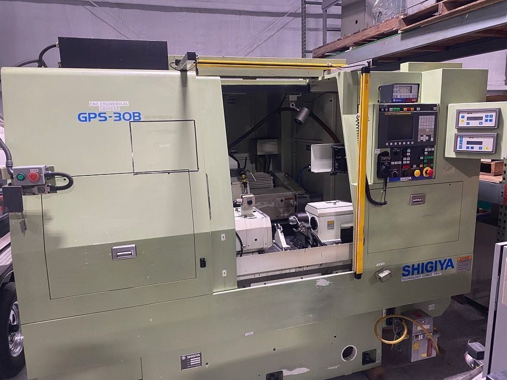 11.8" x 19.6" Shigiya #GPS-30B50, universal cylindrical grinder, 16" x 2" x 6" wheel, Fanuc, 2014 - Image 2
