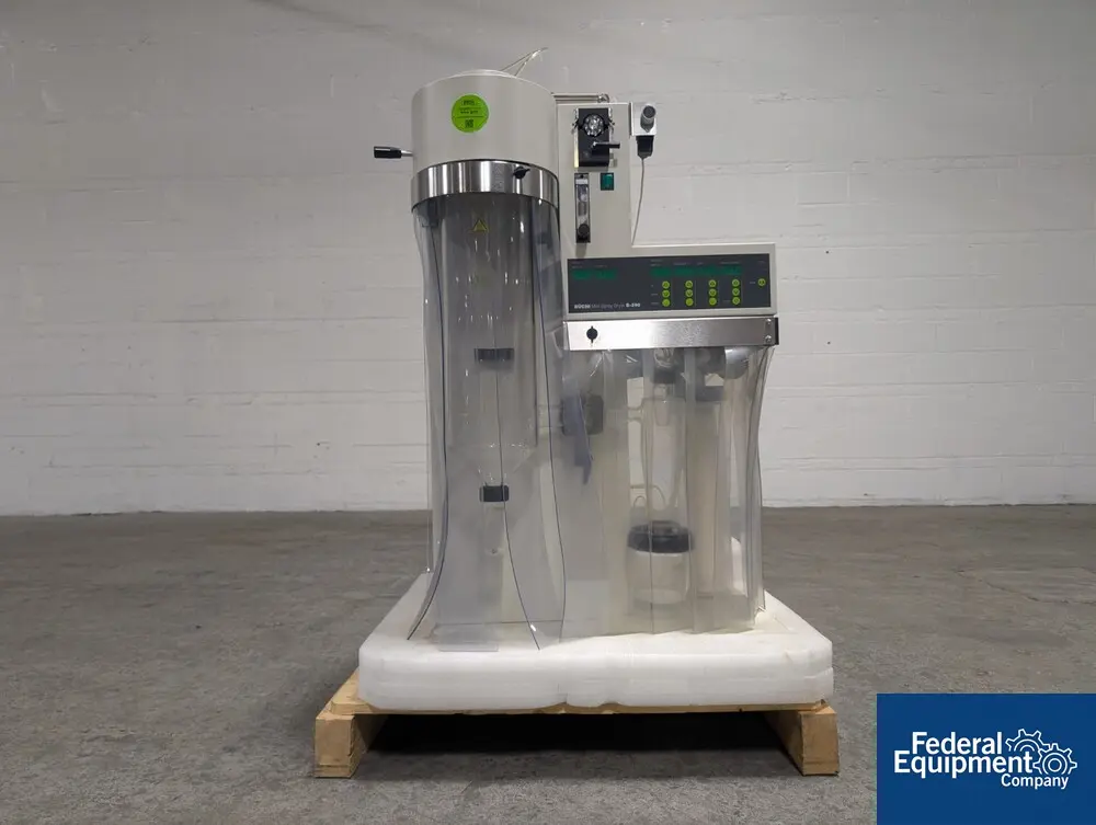 Buchi #B-290, Mini spray dryer, glass chamber, cyclone & dust filter, Stainless Steel atomizer, onboard - Image 1