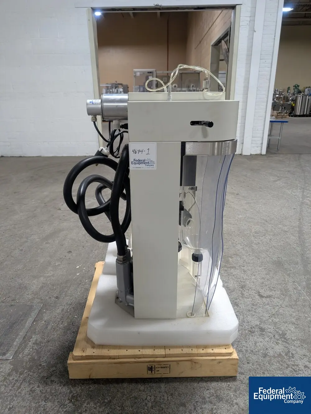 Buchi #B-290, Mini spray dryer, glass chamber, cyclone & dust filter, Stainless Steel atomizer, onboard - Image 5