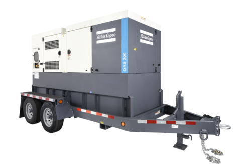176 KW Atlas Copco #QAS200JD T4F, diesel generator set, standby, 600 Volts multi, 2024 - Image 1