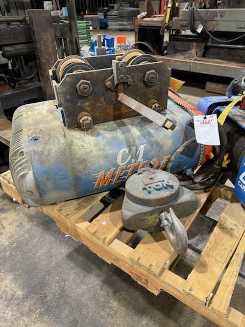 2 Ton, CM #METEOR, Electric Cable Hoist, 3 PH motor, hand control - Image 2