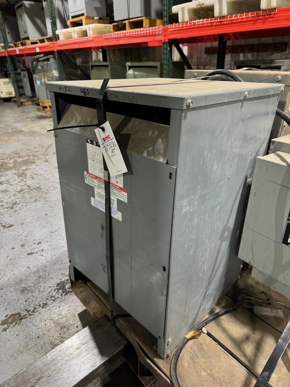 30 KVA 550 Primary, 460 Secondary, Square D #33354-49212-001 - Image 1