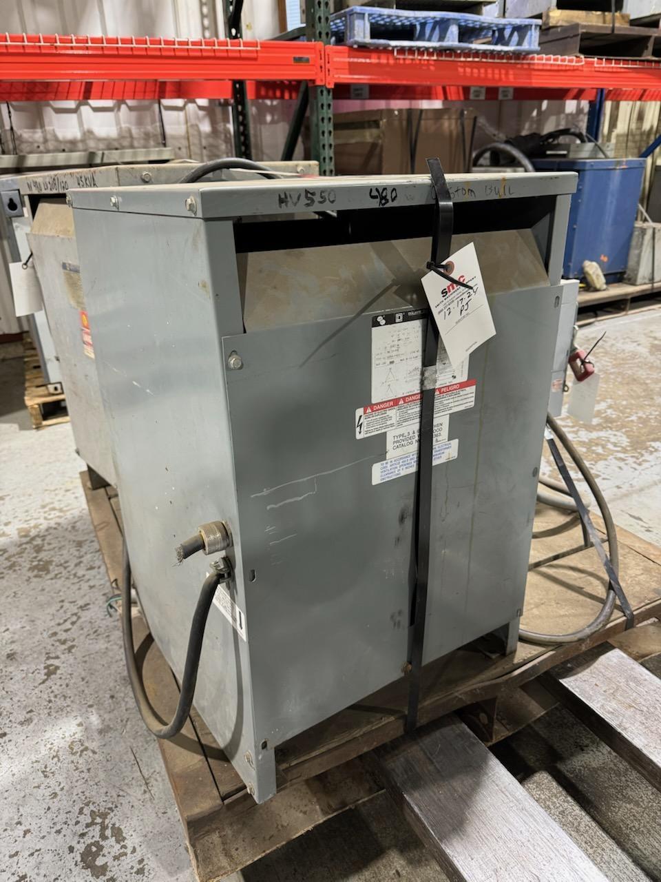 30 KVA 550 Primary, 460 Secondary, Square D #33354-49212-001 - Image 2