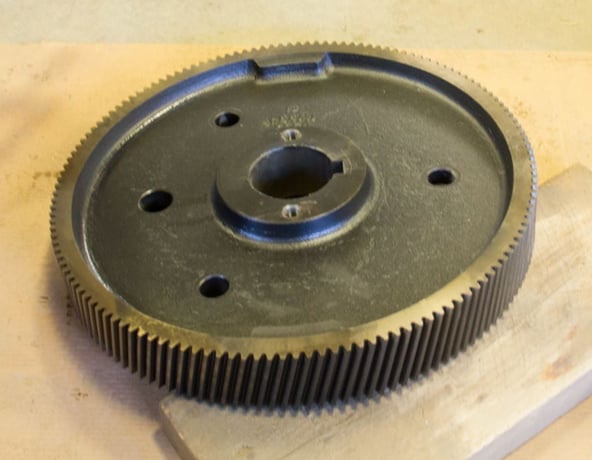 275 HP @ 1300 RPM, National #J-200, Parallel Shaft Gear Reducer Gearbox, 400 RPM output, 3.25:1 Ratio - Image 7