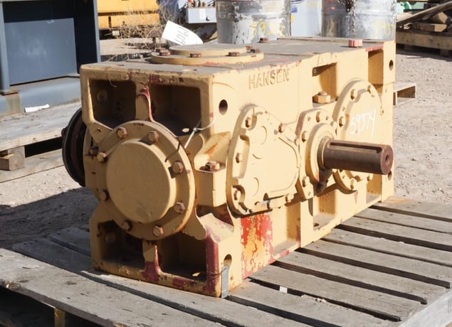 550 HP @ 892 RPM, Hansen #RUE11ZF-RN, Parallel Shaft Gear Reducer Gearbox, 488 RPM output, 1.82 :1 Ratio - Image 2