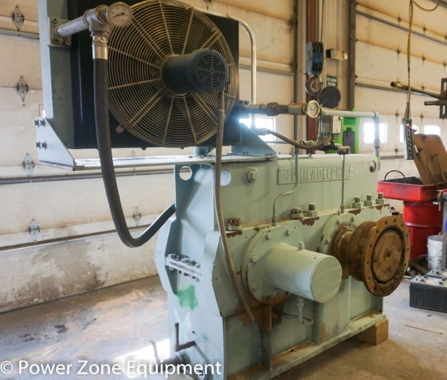 1060 HP @ 1180 RPM, Philadelphia #155HP-1, Parallel Shaft Gear Reducer Gearbox, 228 RPM output, 5.16 :1 - Image 2