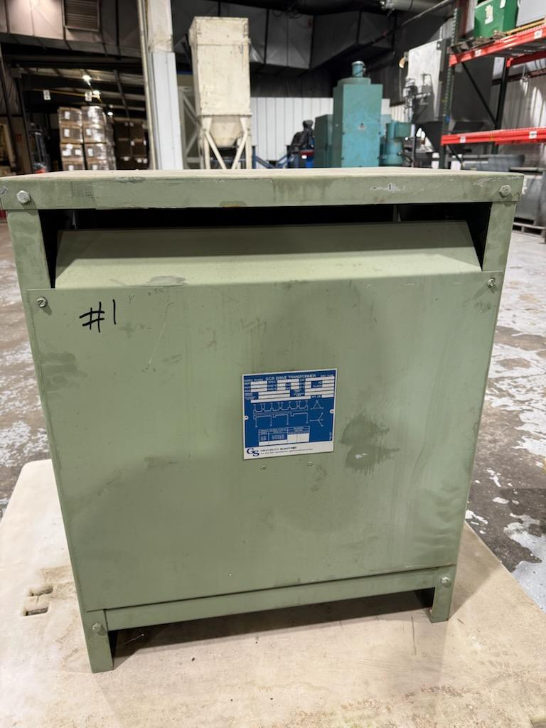 78 KVA 230X460 Delta Primary, 480Y/27 Secondary, General Signal, S/N 201795-2 - Image 1