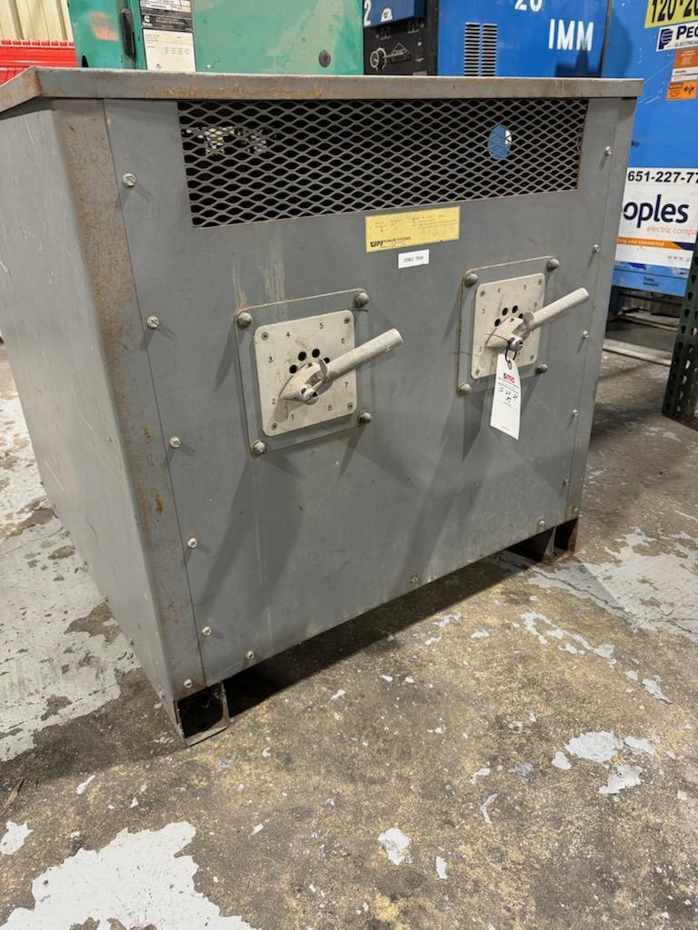 80 KVA 460 Primary, 250 Secondary, weather protected enclosure type 1 Power Systems #65-000323, S/N 1001 - Image 1