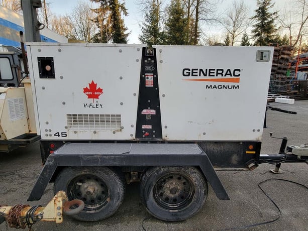 34 KW Generac #MMG45FHKCAN6, mobile diesel generator with trailer, 2017 - Image 1