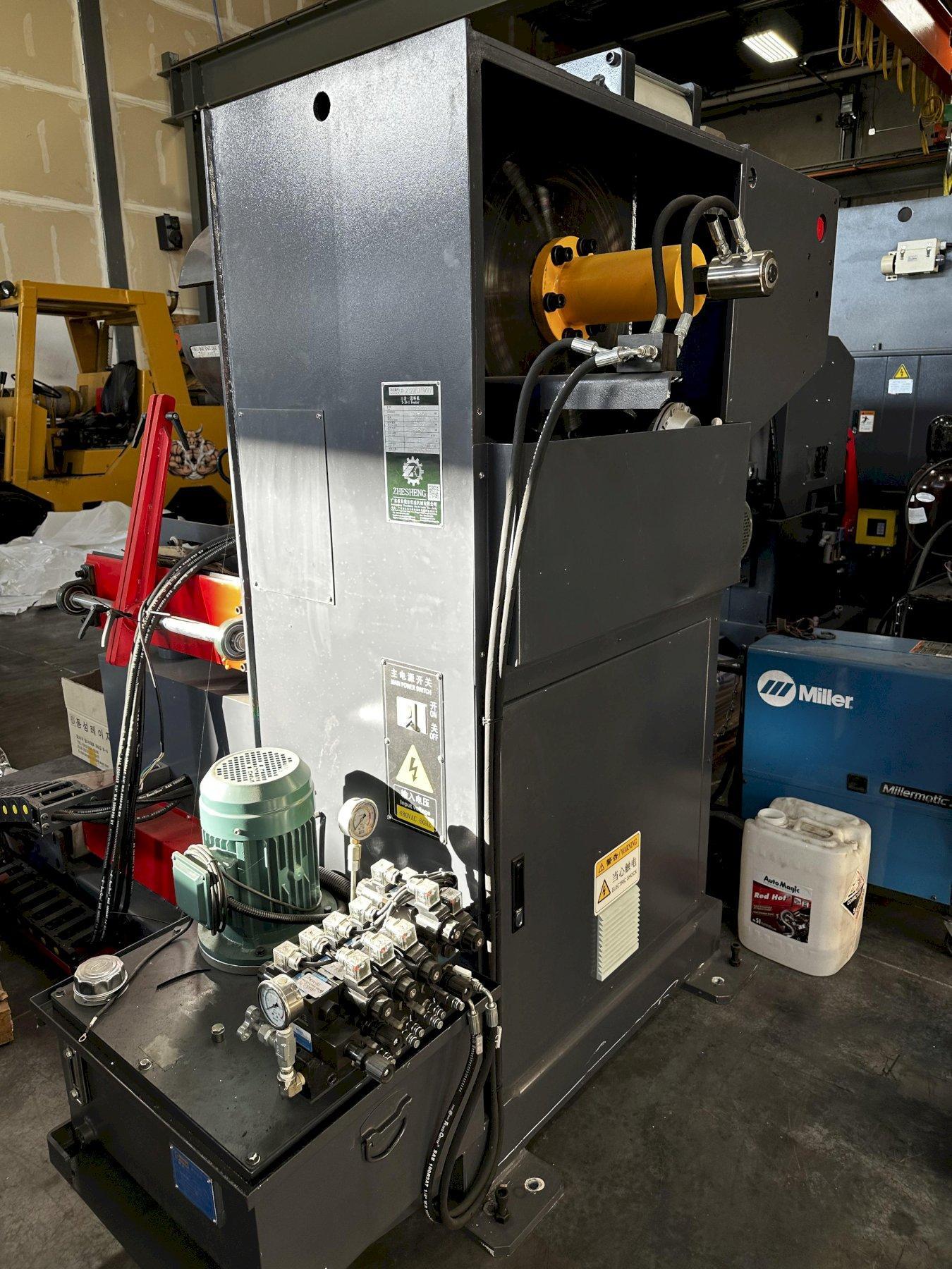 63 Ton, Yangli #JH21-63, OBI press, 4.72" stroke, 11.81" die height, 3.15"adj., 70 SPM, 47" OD, 18"-20" ID - Image 7