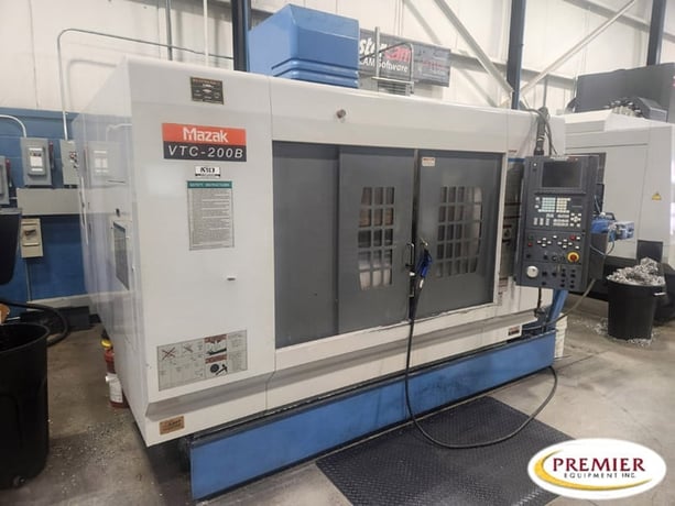 Mazak #VTC-200B, Mazatrol Fusion 640M, 44" X, 20" Y, 20" Z, 10000 RPM, 30 automatic tool changer, chip - Image 1