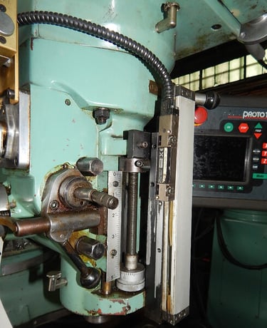 Southwestern Industries #Trak-K3-E, vertical mill, 50" x10" table, 750 table capacity - Image 5