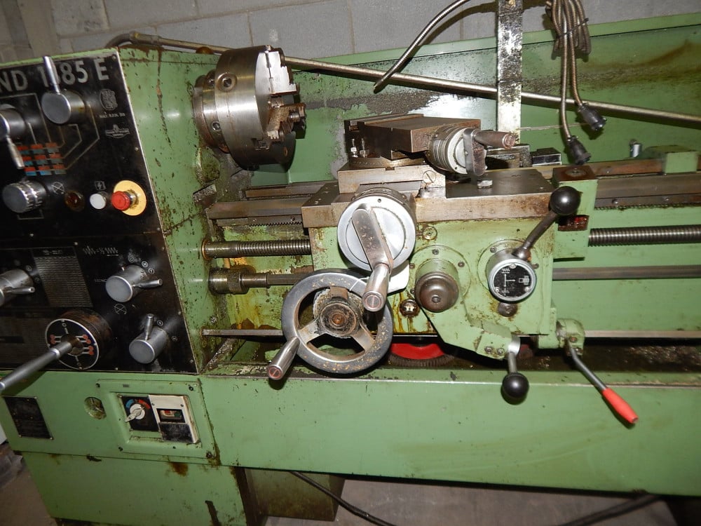 15-3/8"/8-5/8"/22-7/8" x 85" Nardini #ND1585E, engine lathe, 2-1/32" spindle hole - Image 3