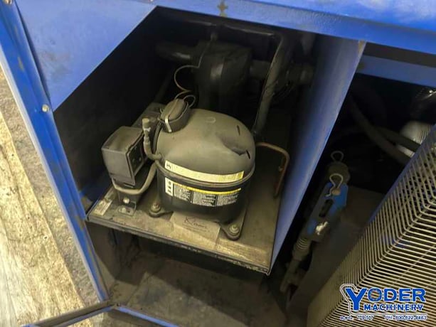 90/132 cfm, 100/175 psi, Quincy #QSB30, rotary screw air compressor, 30 HP, oil cooler, 2009 - Image 9