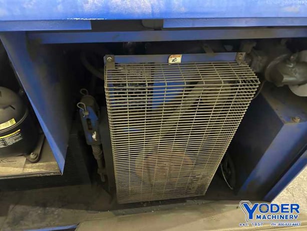 90/132 cfm, 100/175 psi, Quincy #QSB30, rotary screw air compressor, 30 HP, oil cooler, 2009 - Image 10