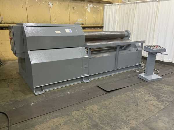6' x 5/8" Akyapak #AHS12/14x2100, plate bending rolls, hydraulic drop end, hydraulic roll adjustment, 12 HP - Image 1