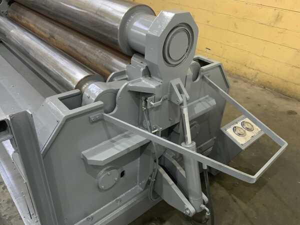 6' x 5/8" Akyapak #AHS12/14x2100, plate bending rolls, hydraulic drop end, hydraulic roll adjustment, 12 HP - Image 8