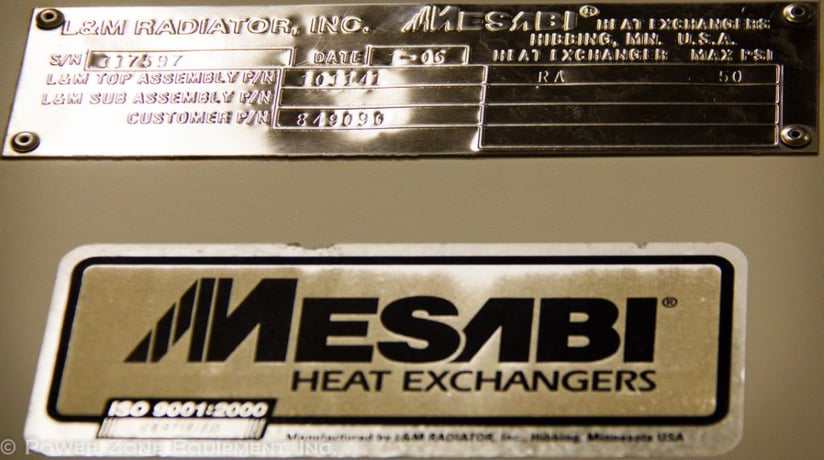 Mesabi Heat Exchangers, Radiator Assembly, 50 psi, 2800 HP - Image 5