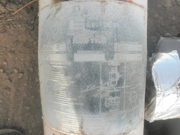 4" 900 Lb. PE Larkin #18004-F, Pulsation Dampener Cartridge, 500 psi max Charge, 1800 psi max Oper. Pressure - Image 3