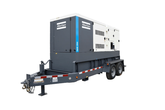 201 KW Atlas Copco #QAS250JD T4F, diesel generator set, standby, 600 Volts multi, 2024 - Image 1
