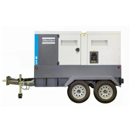 83 KW Atlas Copco #QAS95JD T4F, diesel generator set, standby, 480 Volts multi, 2024 - Image 1