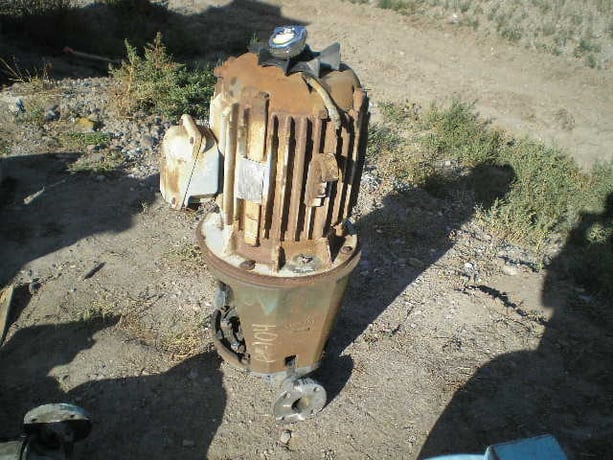 300 GPM @ 250' TDH, Ingersoll-Rand #3x2x8-VOC, Centrifugal Pump, Vert., 1-Stage, 8.5" imp., 3" suction, 2" - Image 1
