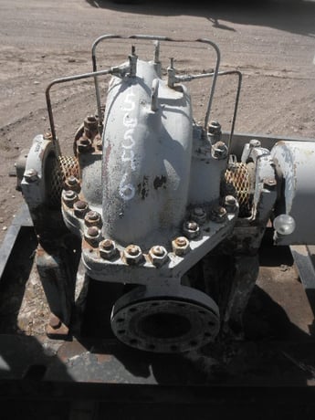 1100 GPM @ 280' TDH, Goulds #3316, Centrifugal Pump, Horz., BB1, 2-Stage, 13.5" imp., 8" suction, 6" - Image 2