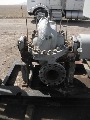 1100 GPM @ 280' TDH, Goulds #3316, Centrifugal Pump, Horz., BB1, 2-Stage, 13.5" imp., 8" suction, 6" - Image 3