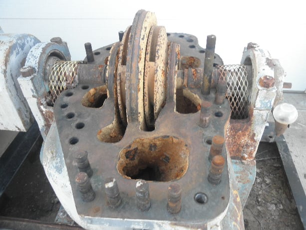 1100 GPM @ 280' TDH, Goulds #3316, Centrifugal Pump, Horz., BB1, 2-Stage, 13.5" imp., 8" suction, 6" - Image 7