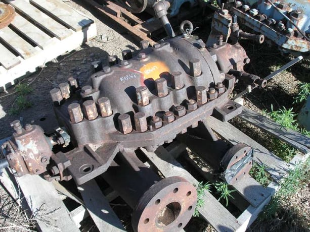 150 GPM @ 915' TDH, Pacific #JBTB, Centrifugal Pump, Horz., BB3, Multi-Stage, 3550 RPM - Image 1