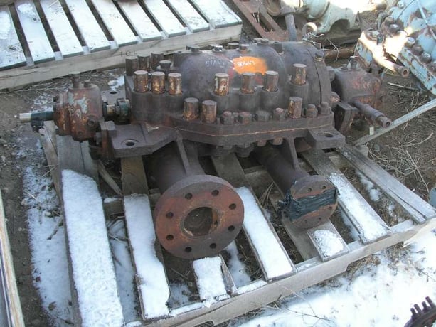 150 GPM @ 915' TDH, Pacific #JBTB, Centrifugal Pump, Horz., BB3, Multi-Stage, 3550 RPM - Image 3