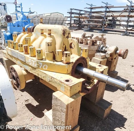 730 GPM @ 1500' TDH, Goulds #3300-3x6x9, Centrifugal Pump, Horz., 6-Stage, 8.88" imp., 6" suction, 3" - Image 3