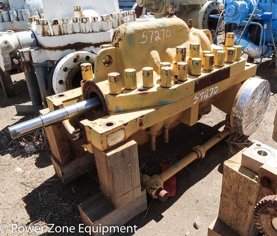 730 GPM @ 1500' TDH, Goulds #3300-3x6x9, Centrifugal Pump, Horz., 6-Stage, 8.88" imp., 6" suction, 3" - Image 4