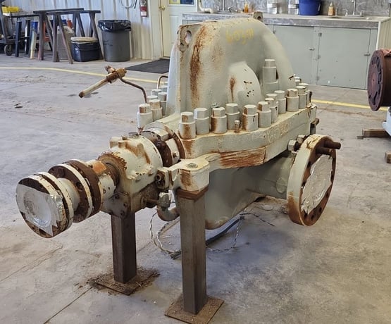 2200 GPM @ 1642' TDH, Sulzer Bingham #8x10x13B-MSD, Centrifugal Pump, Horz., BB3, 3-Stage, 11.61" imp., 10" - Image 1