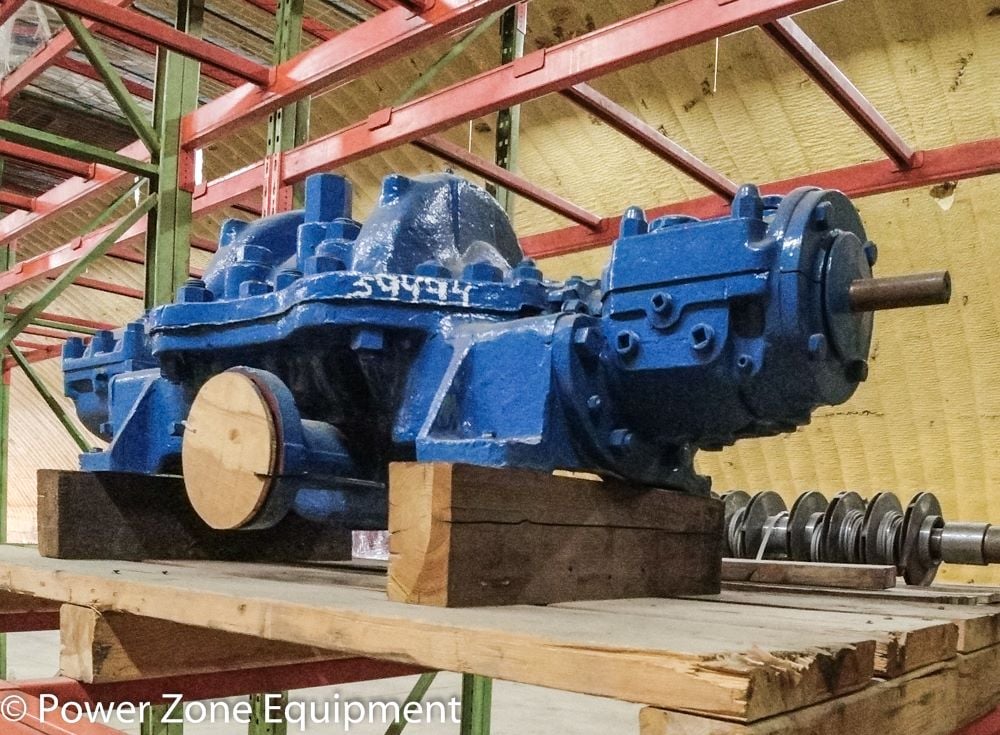 225 GPM @ 1760' TDH, Ingersoll-Rand #2-1/2-RTM-4, Centrifugal Pump, Horz., BB3, 4-Stage, 4" suction, 2.5" - Image 5