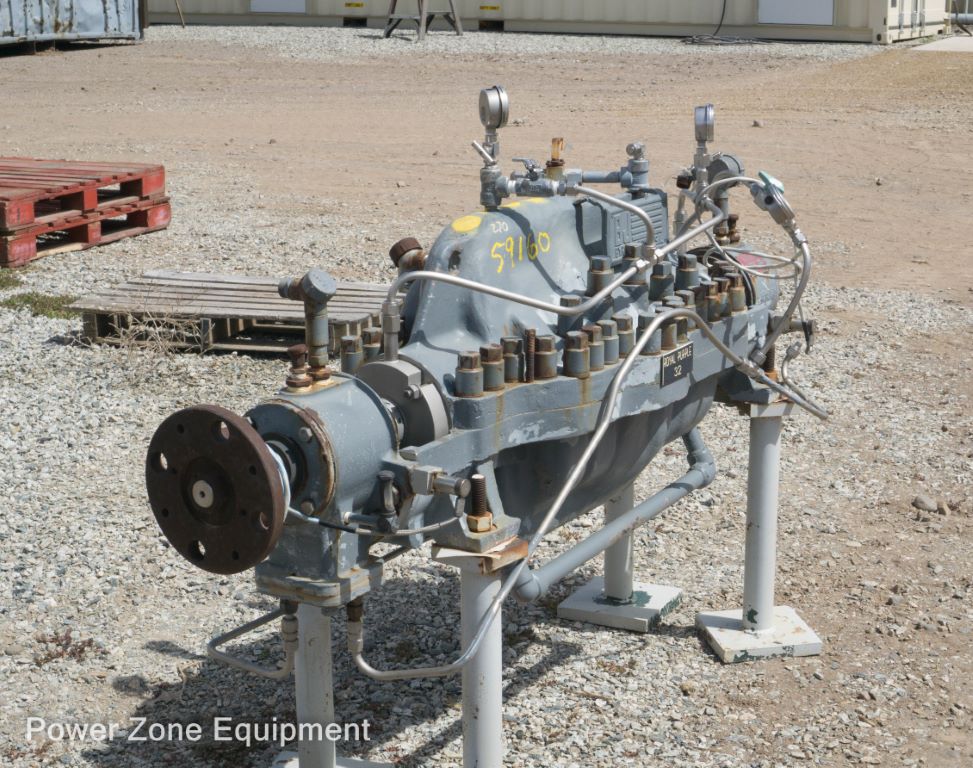 650 GPM @ 1850' TDH, Byron-Jackson #3x6x9-DVMX, Centrifugal Pump, Horz., BB3, 6-Stage, 9.31" imp., 6" - Image 5